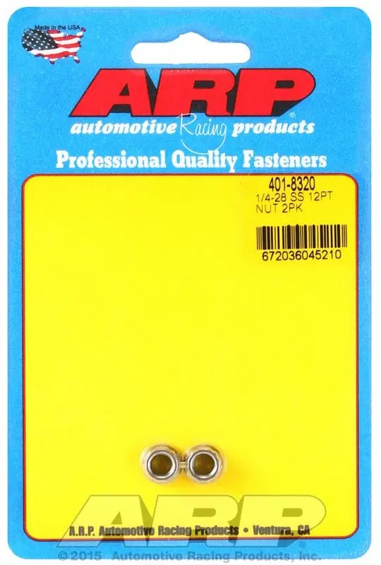 Polished Stainless Steel 12-Point Hex Nut (Ar401-8320) 1