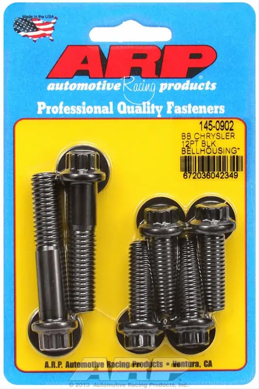 Arp Bellhousing Bolt Kit – Grade 8.8 Fastener Set For Secure Transmission-To-Engine Mounting 1