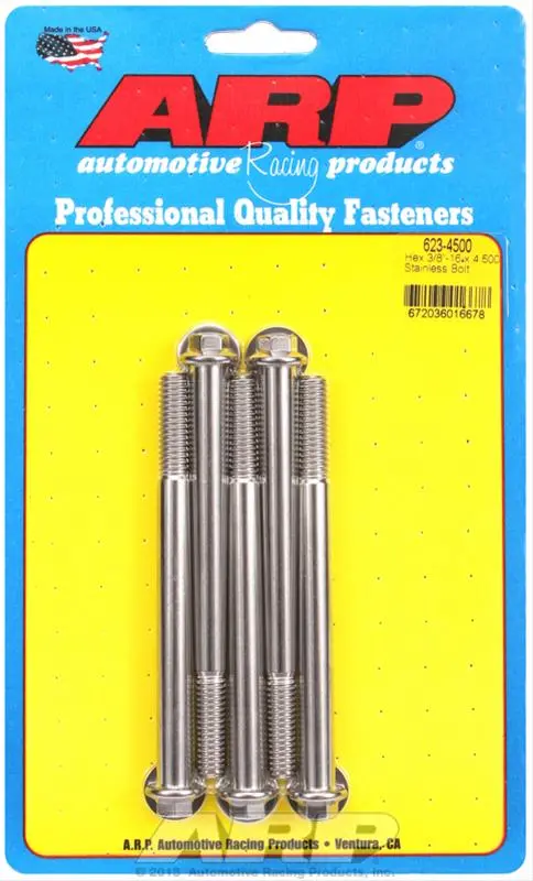 Arp Stainless Steel High-Strength Bolts – Precision Engine Fasteners 1