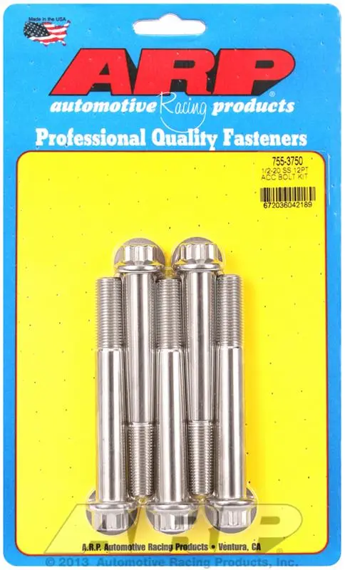Arp Stainless Steel Fastener Kit – 755-3750 1