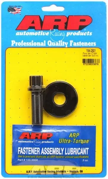 12-Point Black Oxide Harmonic Balancer Bolt Ar154-2501 1