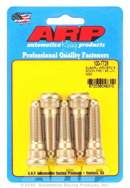 Ar100 High-Strength Competition Wheel Studs – 7728Mm Thread Length 1