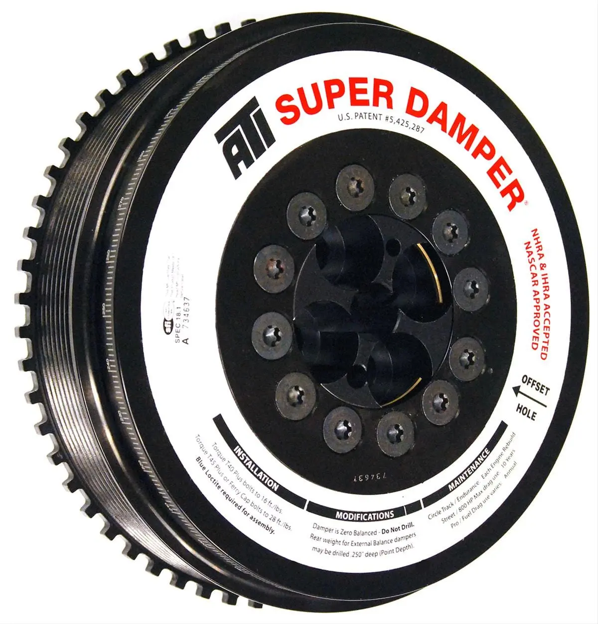 Ati Super Damper Harmonic Balancer For Diesel Engines – Ati917375 1