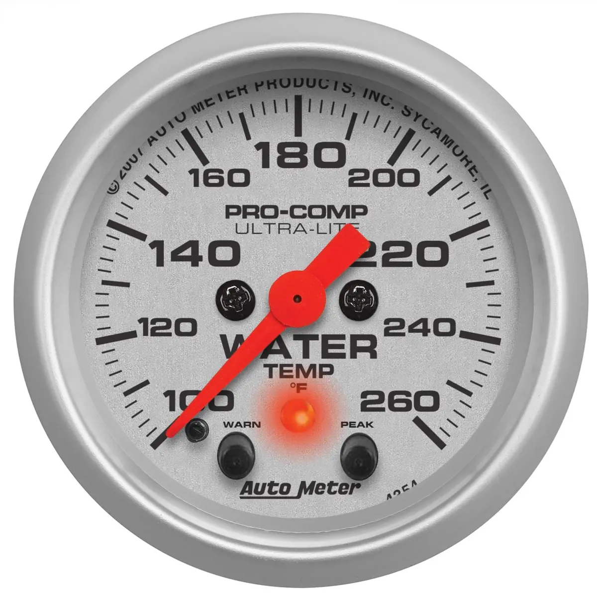 Autometer 4354 Ultra-Lite Analog Gauge – 2-1/16" Diameter 1