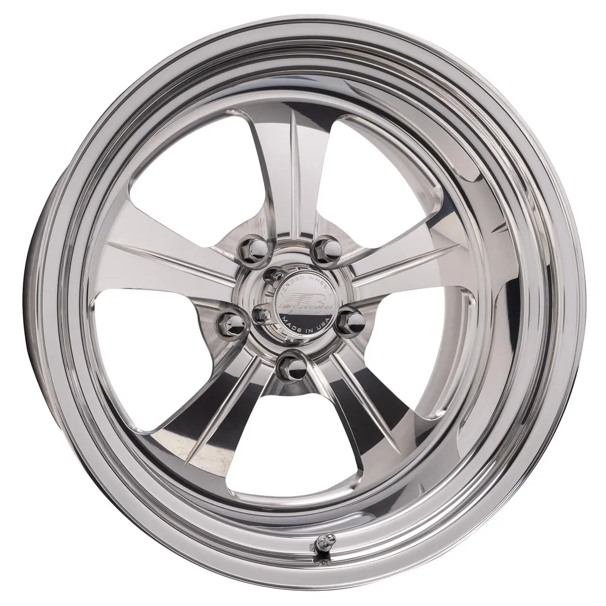 Billet Specialties Amc70750 Fineline Polished Custom Wheel 1