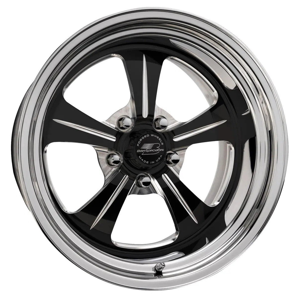 Billet Specialties Amc73 Fineline Wheel - Amcb73870 Black Satin Finish 1