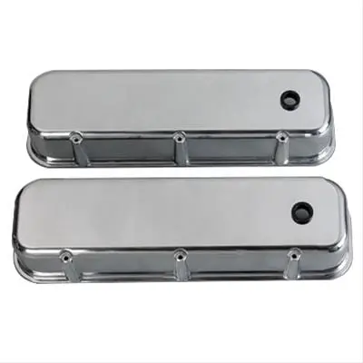 Billet Specialties 96129 Die-Cast Aluminum Valve Covers – Lightweight, Styled Engine Dress-Up Kit 1