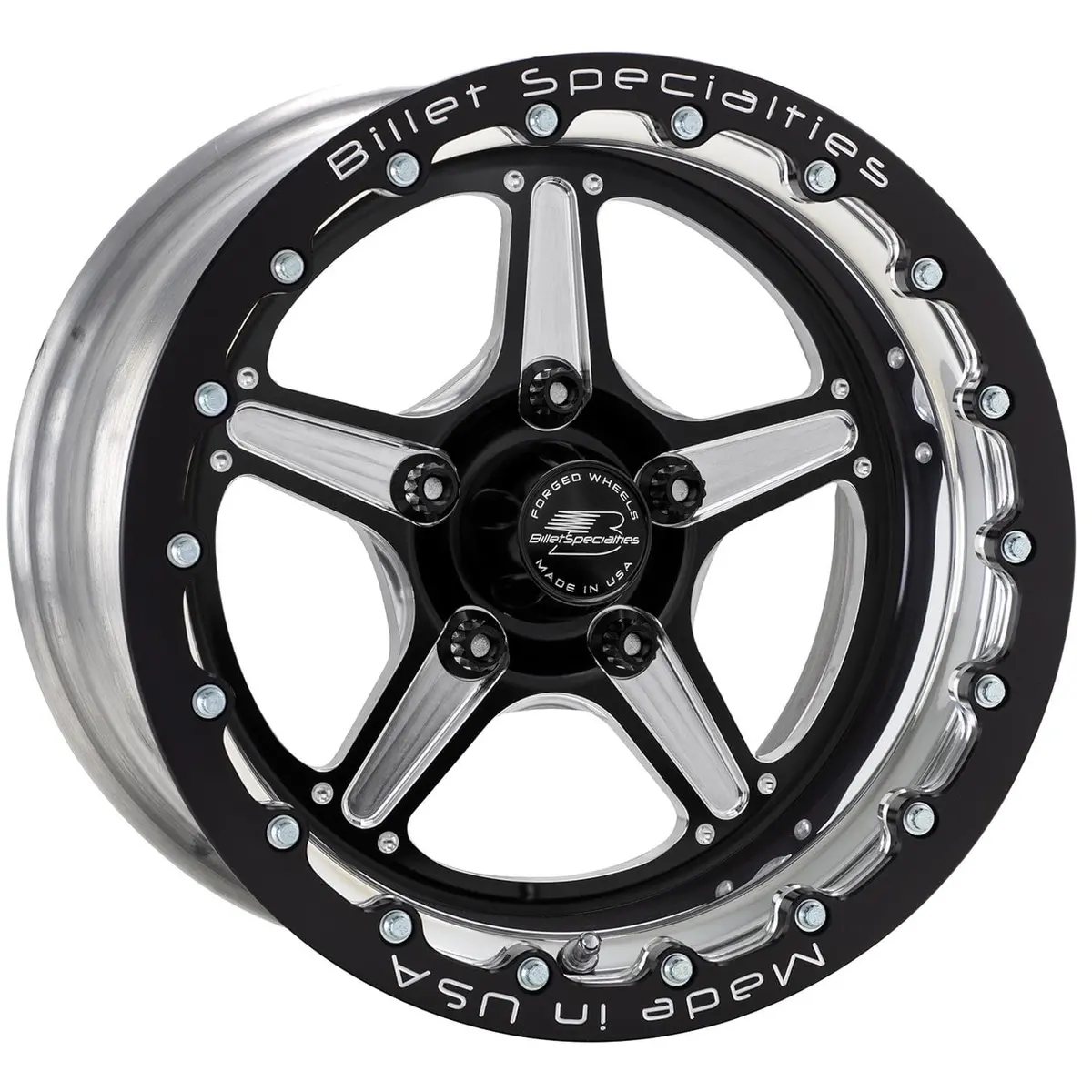 Billet Specialties Street Lite Black Beadlock Wheel – 15X8, 6X145Mm Brsb23580L6145 1
