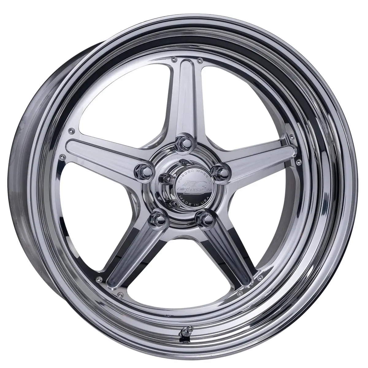 Billet Specialties Rs35780 Street Lite Wheel – Lightweight Polished Aluminum Design 1