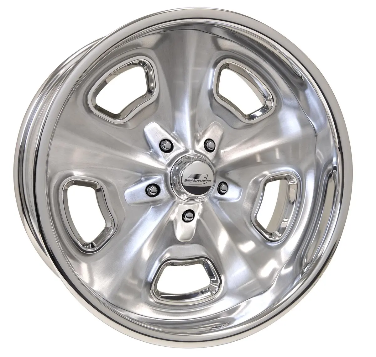 Billet Specialties Vds88C880 Vintage Series Wheels – Brushed Finish, Custom Crossover Style 1