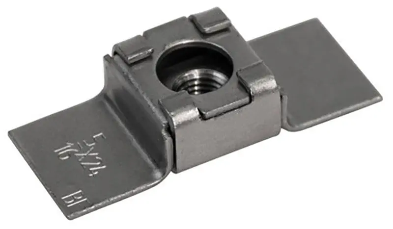Bd3145-C Raw Steel Cage Nut For Rack And Panel Mounting 1