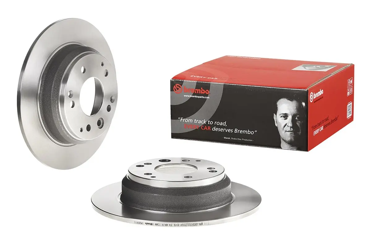 Brembo Kt00874 Ceramic-Metallic Brake Pad And Rotor Kit 1