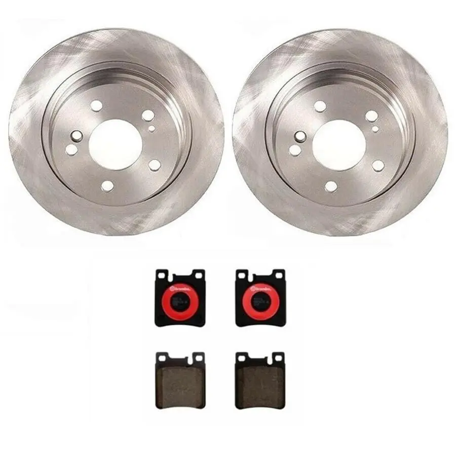 Brembo Kt00B01 Front Disc Brake Pad And Rotor Kit 1