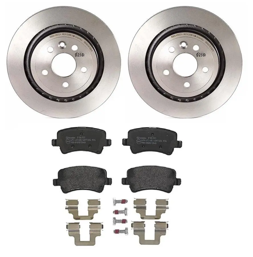 Brembo Kt04153 Premium Brake Pad And Rotor Replacement Kit 1