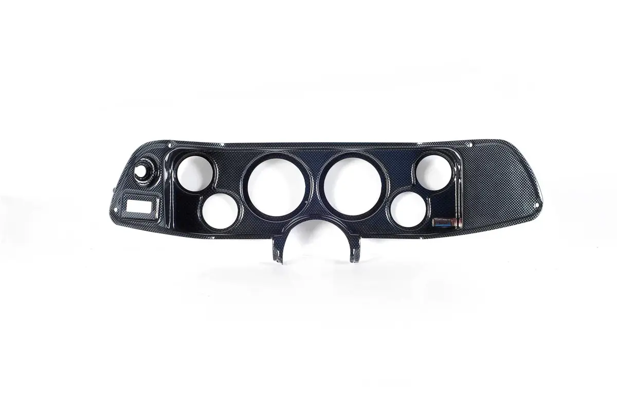 Classic Thunder Road Instrument Cluster Featuring Autometer Gauges 1