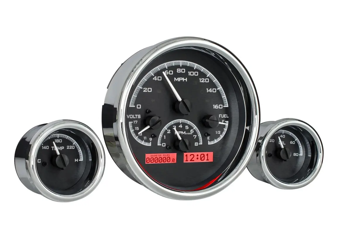 Dakota Digital Vhx-1013-K-R Modern Digital Gauge Cluster 1