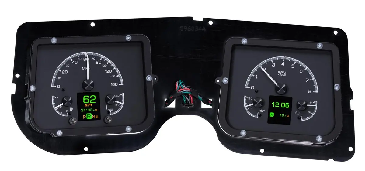 Dakota Digital Hdx-68C-Cvl-K Direct-Fit Analog Gauge Kit For Chevys 1
