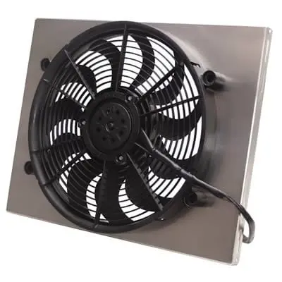 Derale High-Capacity Single Radiator Fan With Integrated Shroud – 16822 1