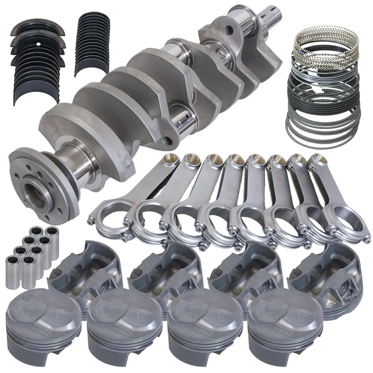 Eagle B16323Ea030 Rotating Assembly – Street/Strip Balanced Crankshaft Kit For Sbc 1