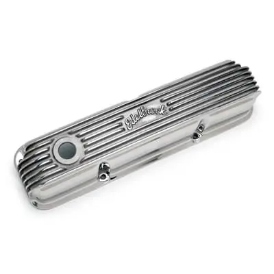 Edelbrock 4162 Classic Cast Aluminum Valve Covers – Lightweight & Stylish 1