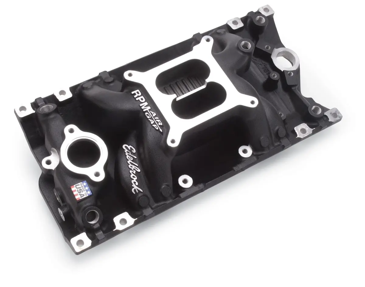 Edelbrock 75163 Performer Rpm Air-Gap Intake Manifold 1