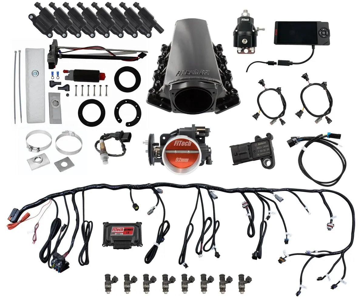 Fitech 78601 Ultimate Ls Efi System – Self-Tuning 500Hp Standalone Fuel Injection Kit 1