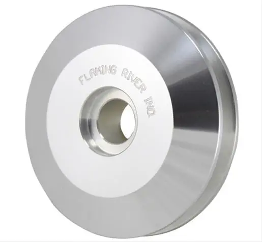 Flaming River Fr1573 Power Steering Pulley – Billet Aluminum, Serpentine Ready 1