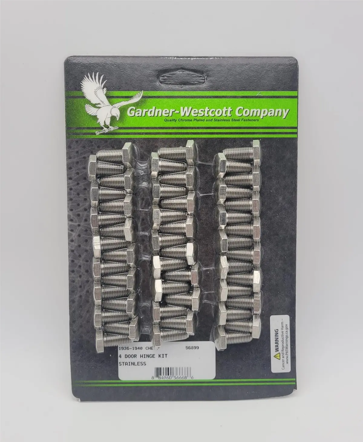 Gardner-Westcott Heavy-Duty Door Hinge Fastener Kit – 56899 1