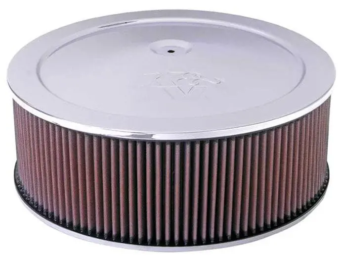 K&N Chrome Custom Air Cleaner – 14" Diameter × 5" Height (Model Kn60-1270) 1