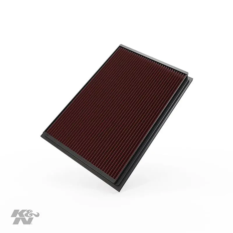 K&N Reusable High-Flow Air Filter – Washable Performance Replacement For Enhanced Engine Efficiency 1