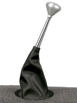 Lk-X70-Bhrb Billet Hot Rod Shifter Boot Ring With Matching Boot – Black Finish 1
