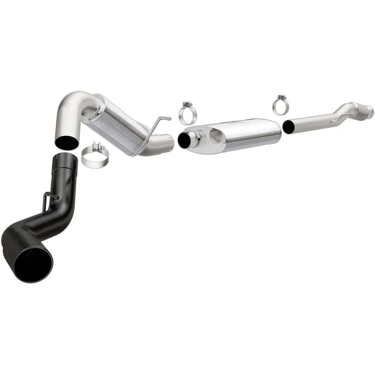 Magnaflow 19374 Street Series Cat-Back Exhaust System – Dual Exit, Stainless Steel 1