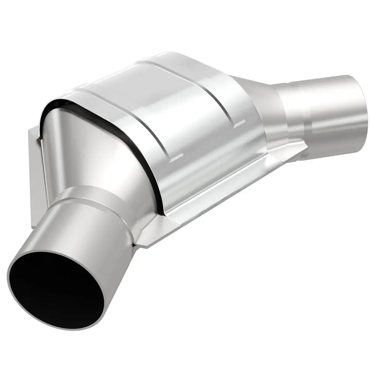 Magnaflow 99186Hm Universal Catalytic Converter – High-Flow Stainless 1
