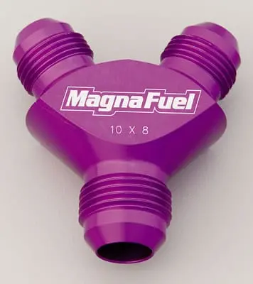 Magnafuel Dual-Port Y-Fitting For Fuel Delivery Systems 1