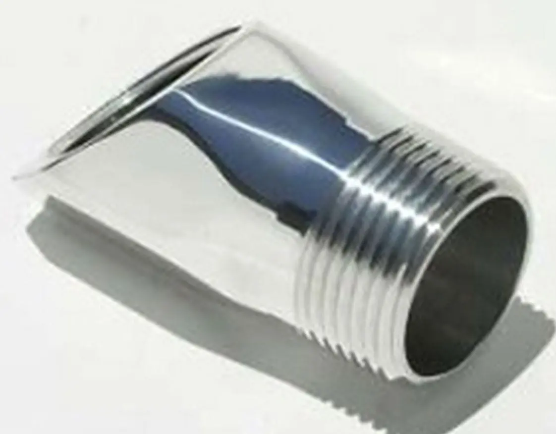 Polished Inlet Adapter Fitting For High-Performance Fluid Systems 1