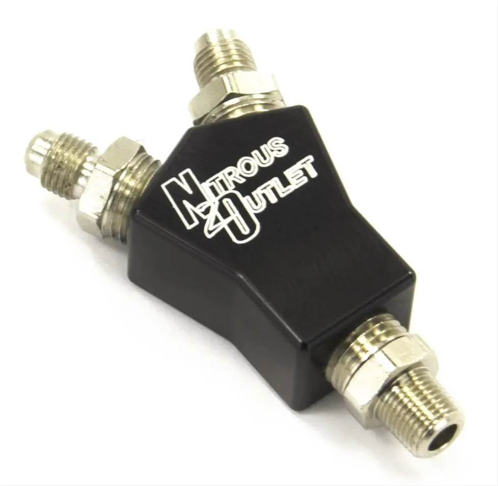 Nitrous Outlet Aluminum Fuel Distribution Block With -8An Ports (00-01712) 1