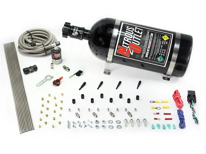 Nitrous Outlet Nitrous System Upgrade Kit – Complete Conversion Package 00-10490-Sbt 1