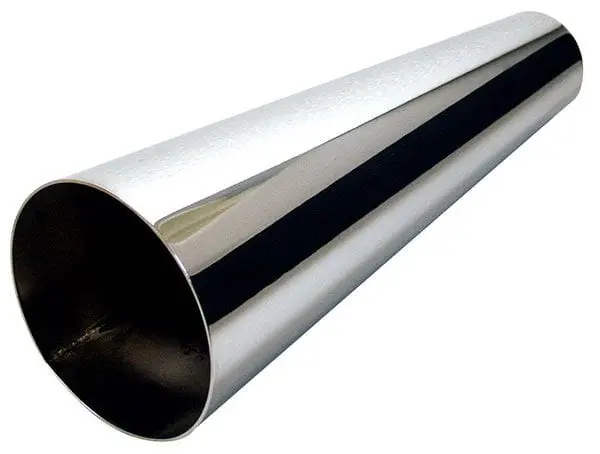 Raw-Finish Megaphone Exhaust Tip – Aggressive Tapered Stainless Steel Muffler End Cap 1