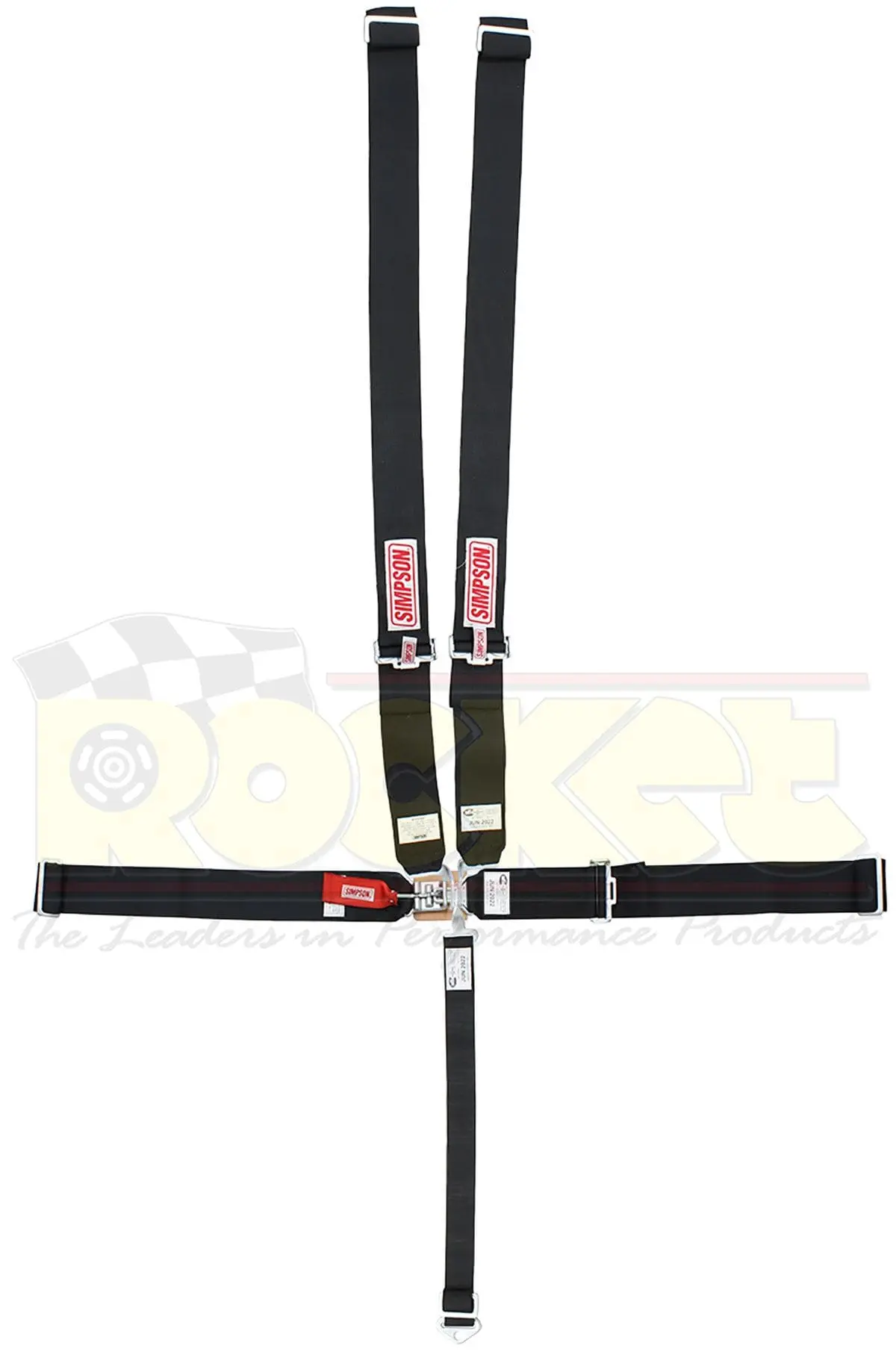 Si29066Bk Sprint Car Safety Belts – Black Racing Harness 1
