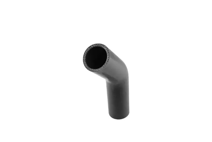 1.5-Inch Black 45-Degree Elbow Fitting For Tubing And Hoses 1