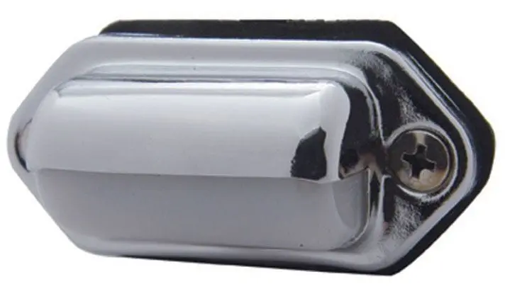 Up30362P Chrome Led License Plate Light Assembly 1