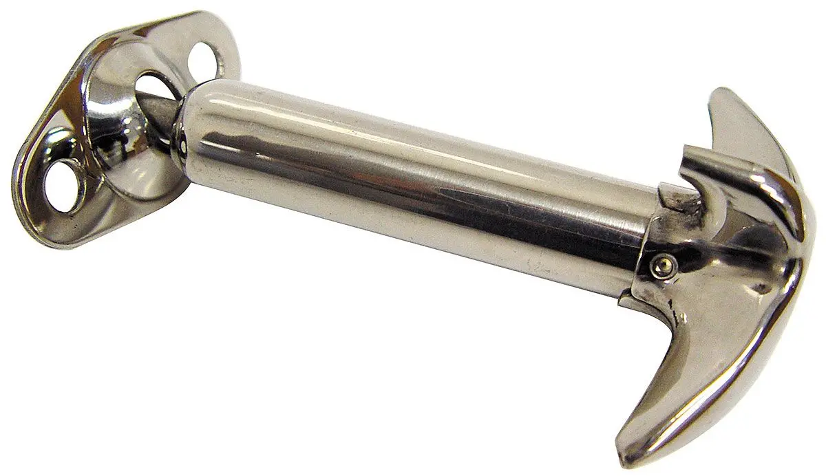 Vintique Vib-16750-Ss Polished Stainless Steel Hood Latch 1
