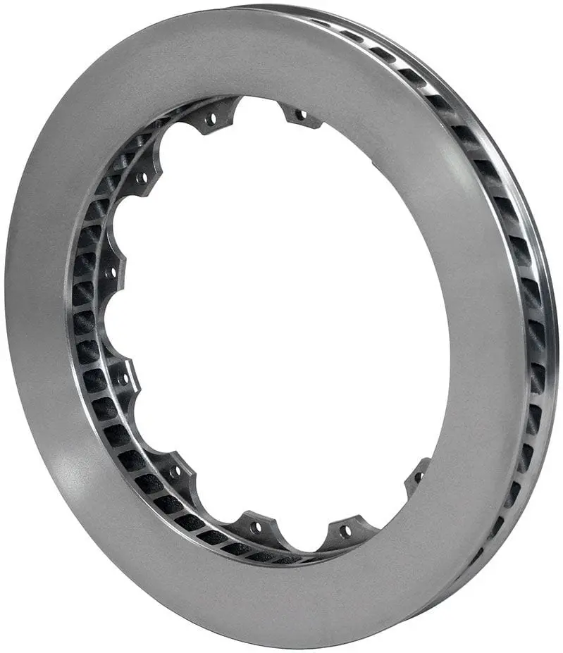 Heavy-Duty Curved-Vane Brake Rotor – Left-Hand Side, 48-Vane Design 1