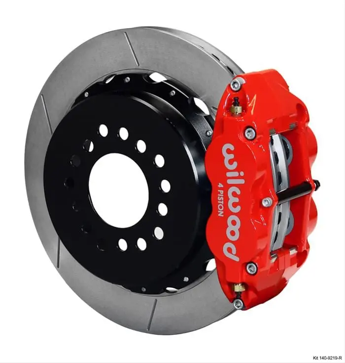 Wilwood Forged Narrow Superlite 4R Rear Big Brake Kit With Parking Brake – Model 140-10909-R 1
