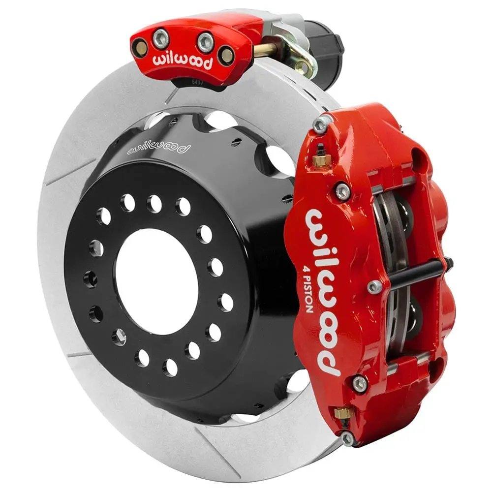 Wilwood 140-16155-R Forged Narrow Superlite 4R Rear Big Brake Kit With Parking Brake 1