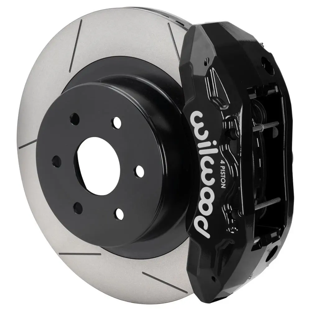 Wilwood 140-16861 Tx4R Big Brake Rear Kit – 4-Piston Calipers & Rotors 1